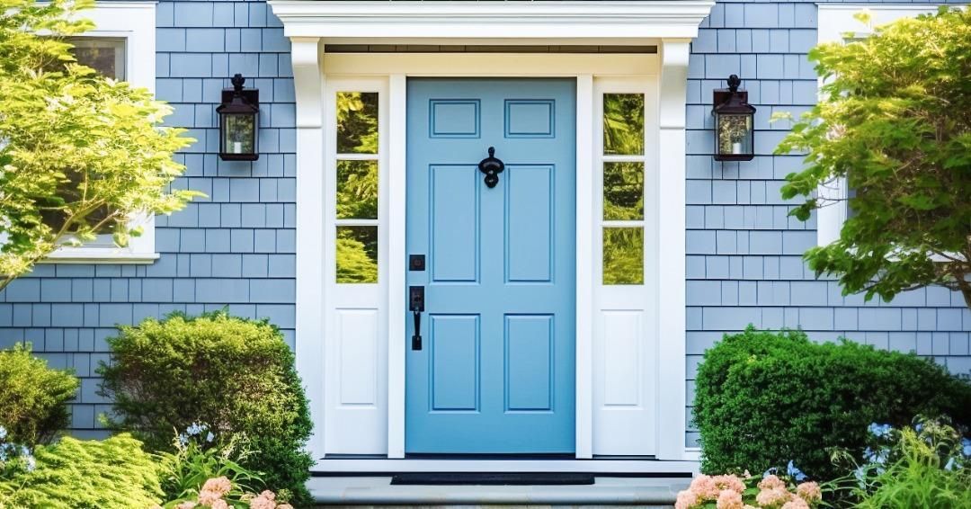 are wood front doors safe
