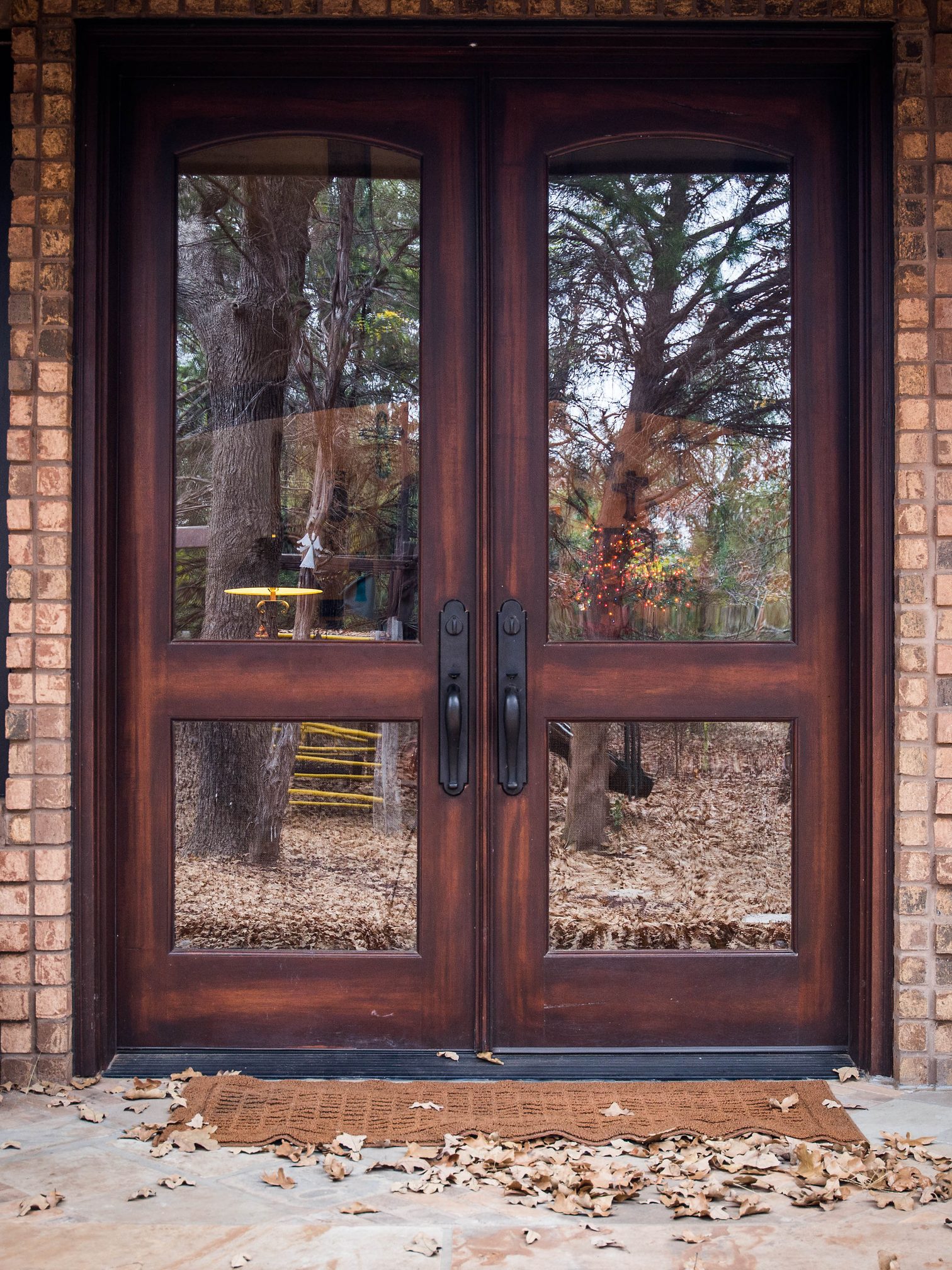 Patio and French Doors in Haslet, TX